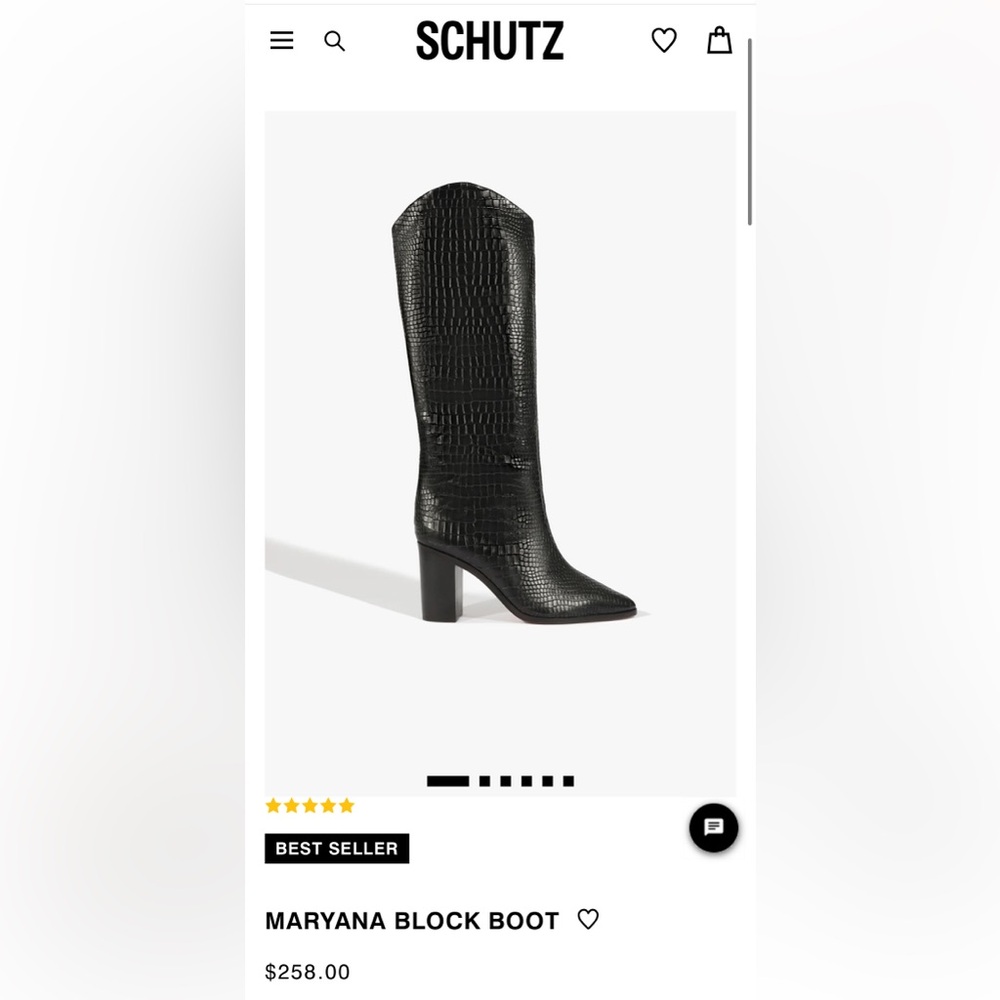 NEW Schutz Maryana Block Boot
